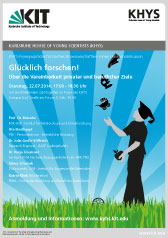 Plakat FG Glücklich Forschen