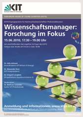 Wissenschaftsmanager: Forschung im Fokus